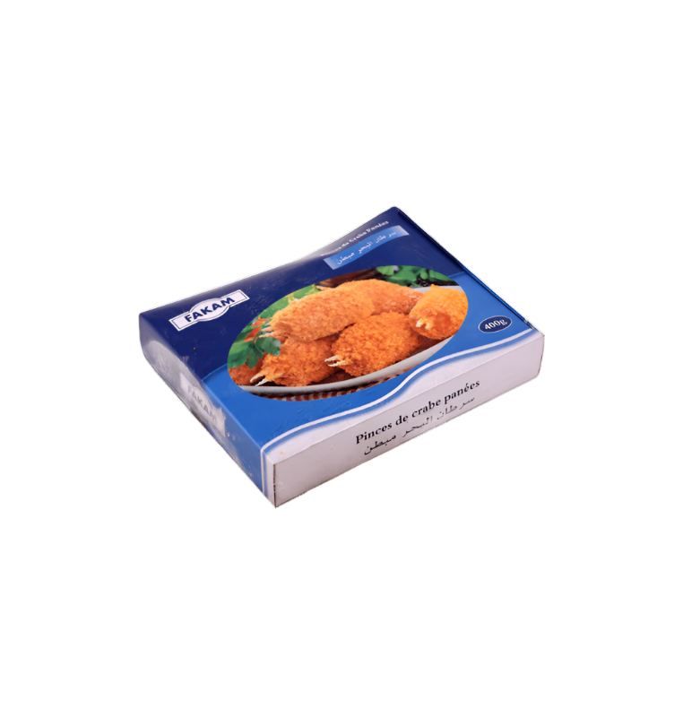 Pince de crabe pané 